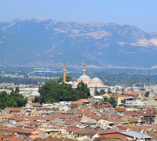 Grand Mosque – Bursa general view