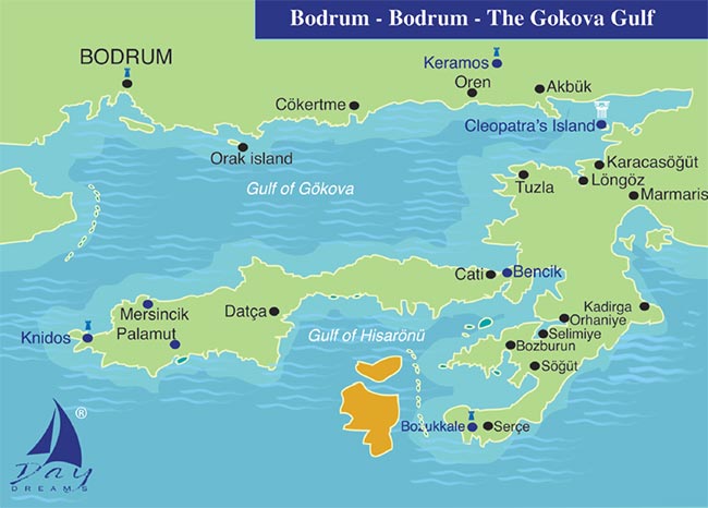 BODRUM - BODRUM - The Gokova Gulf